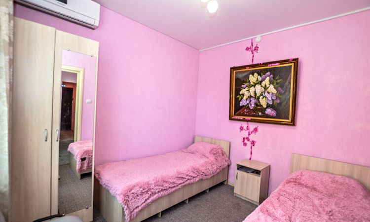 частный сектор у центрального пляжа