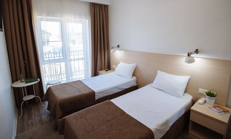 отели на берегу со своим пляжем