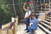  - Сочи - Развлечения 2019 - аттракцион зиплайн