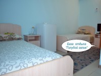 Кучугуры 2020 - номера в отеле посуточно - База отдыха «Голубой Залив»