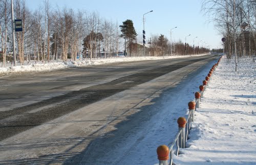 Когалым. Поселок. Ул. Широкая