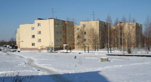 Когалым. Дома на ул. Рижской