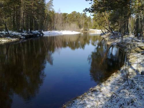 Большая вода на р. Кирилл-Высъягун
