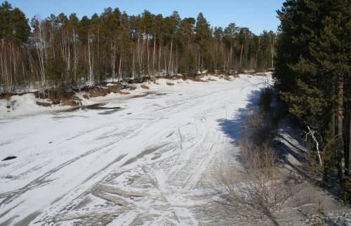 Река Ингу-Ягун 7 апреля