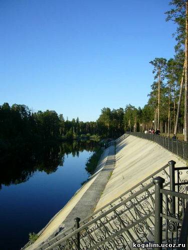 Набережная реки Ингу-Ягун