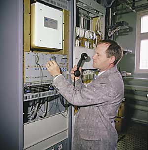 Работник "КОГАЛЫМТЕЛЕКОМА"