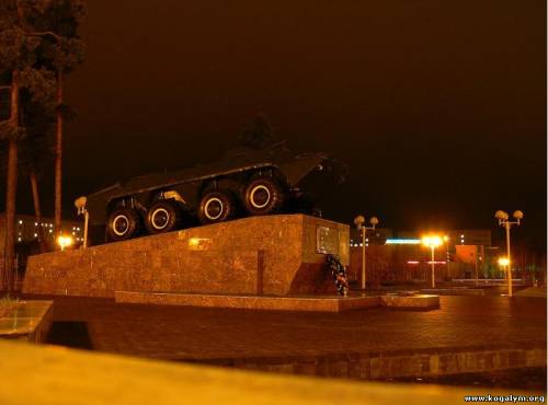 Памятник войнам - интернационалистам