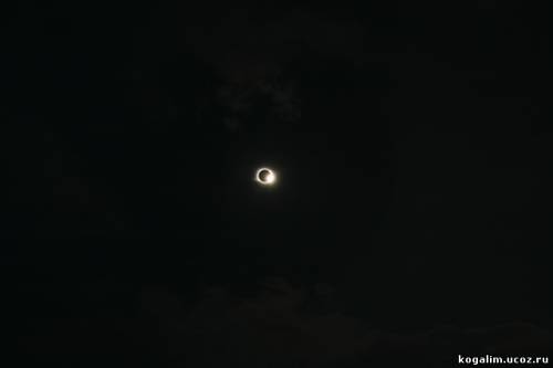 Затмение Солнца в г. Когалым