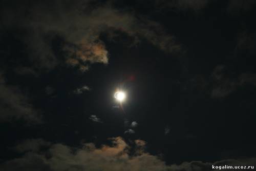 Затмение Солнца в г. Когалым