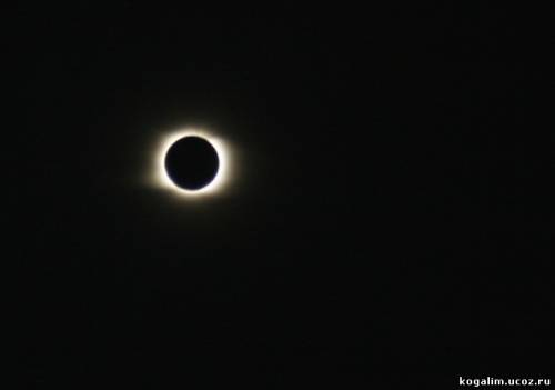 Солнечное затмение в г. Когалым