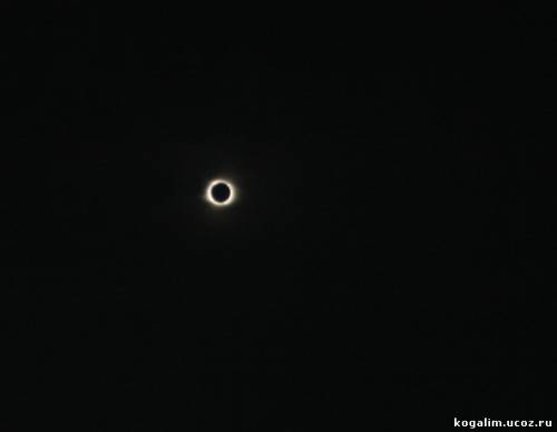Солнечное затмение в г. Когалым